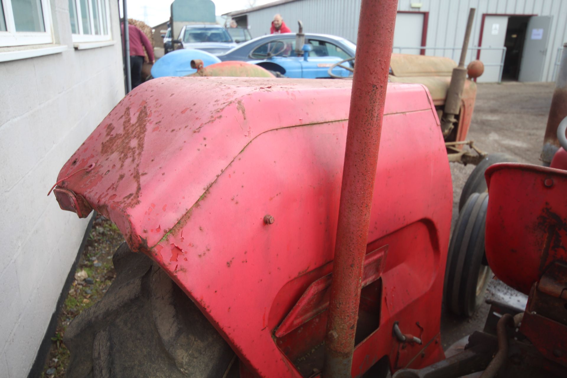 Massey Ferguson 35X 2WD tractor. 1963. Serial number SNMY313859. 11-28 rear wheels and tyres. - Image 17 of 43