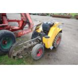 AFT W12 pedestrian trencher. With Kohler M12 Magnum electric start petrol engine and original