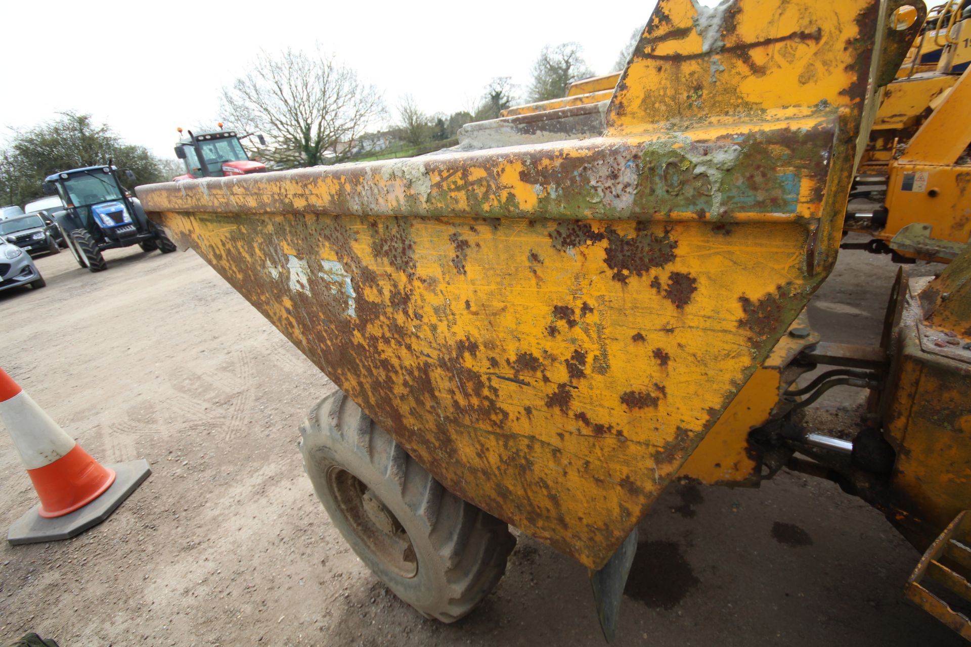 Thwaites 3T 4WD dumper. 2008. 2,664 hours. Serial number SLCM57077701B2425. 11.5/80-15.3 wheels - Bild 21 aus 31