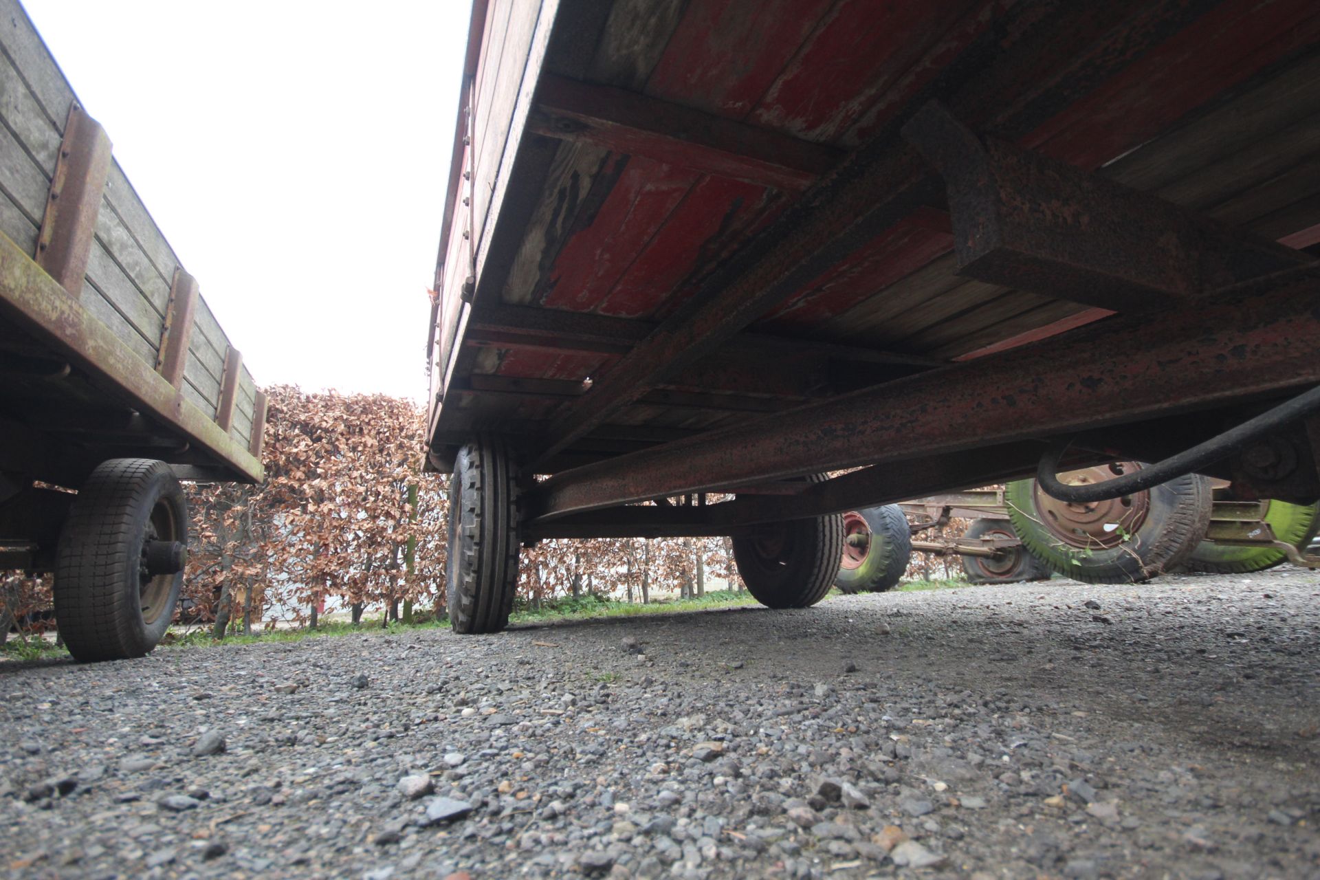 3T single axle tipping trailer. With bale extension. - Image 19 of 19