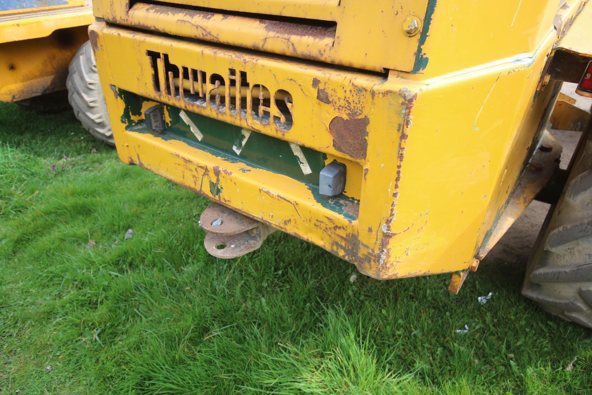 Thwaites 5T 4WD swivel tip dumper. 2003. 3,330 hours. Serial number SLCM355ZZ35.A3194. 12.5/80-18 - Image 19 of 37