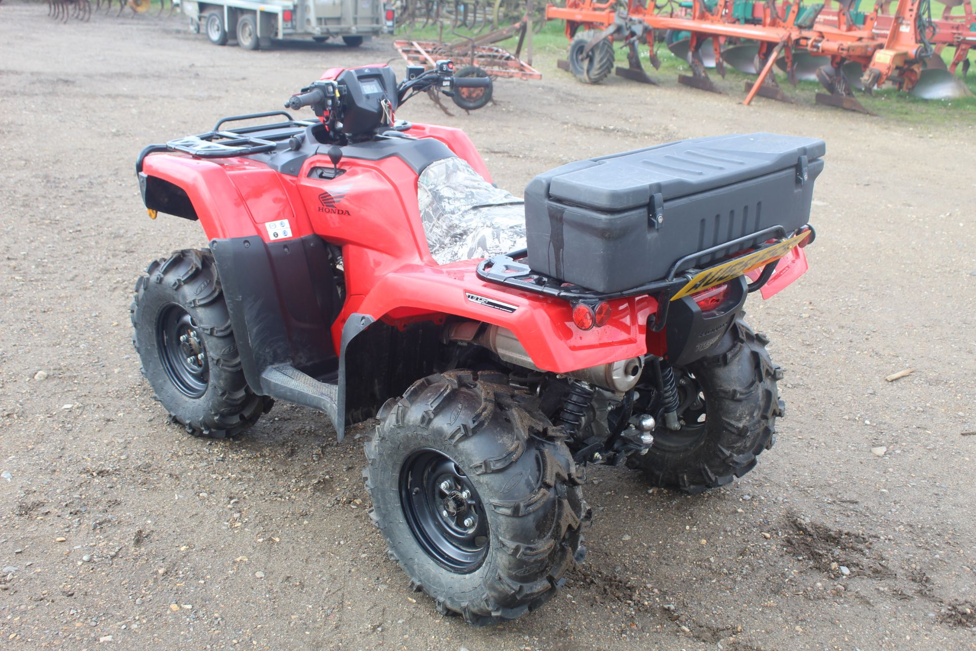 Honda TRX 500 Automatic DCT 4WD quad bike. Registration AU65 FSS. Date of first registration 01/11/ - Image 4 of 42