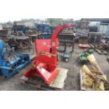 BX42S Linkage mounted PTO chipper. 2013