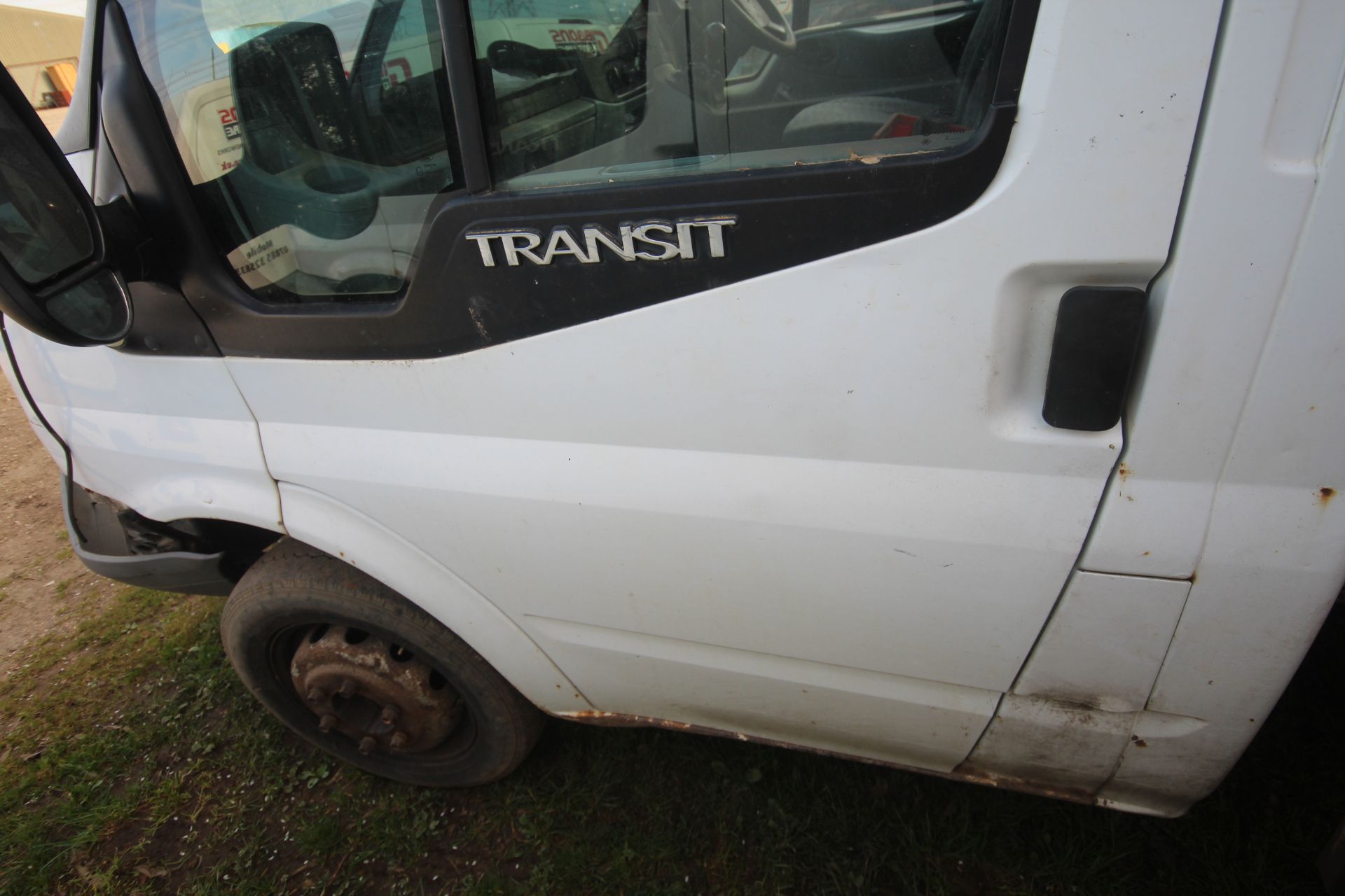 Ford Transit 350 2.4L diesel manual drop side tipper. Registration AD60 YML. Date of first - Image 20 of 35