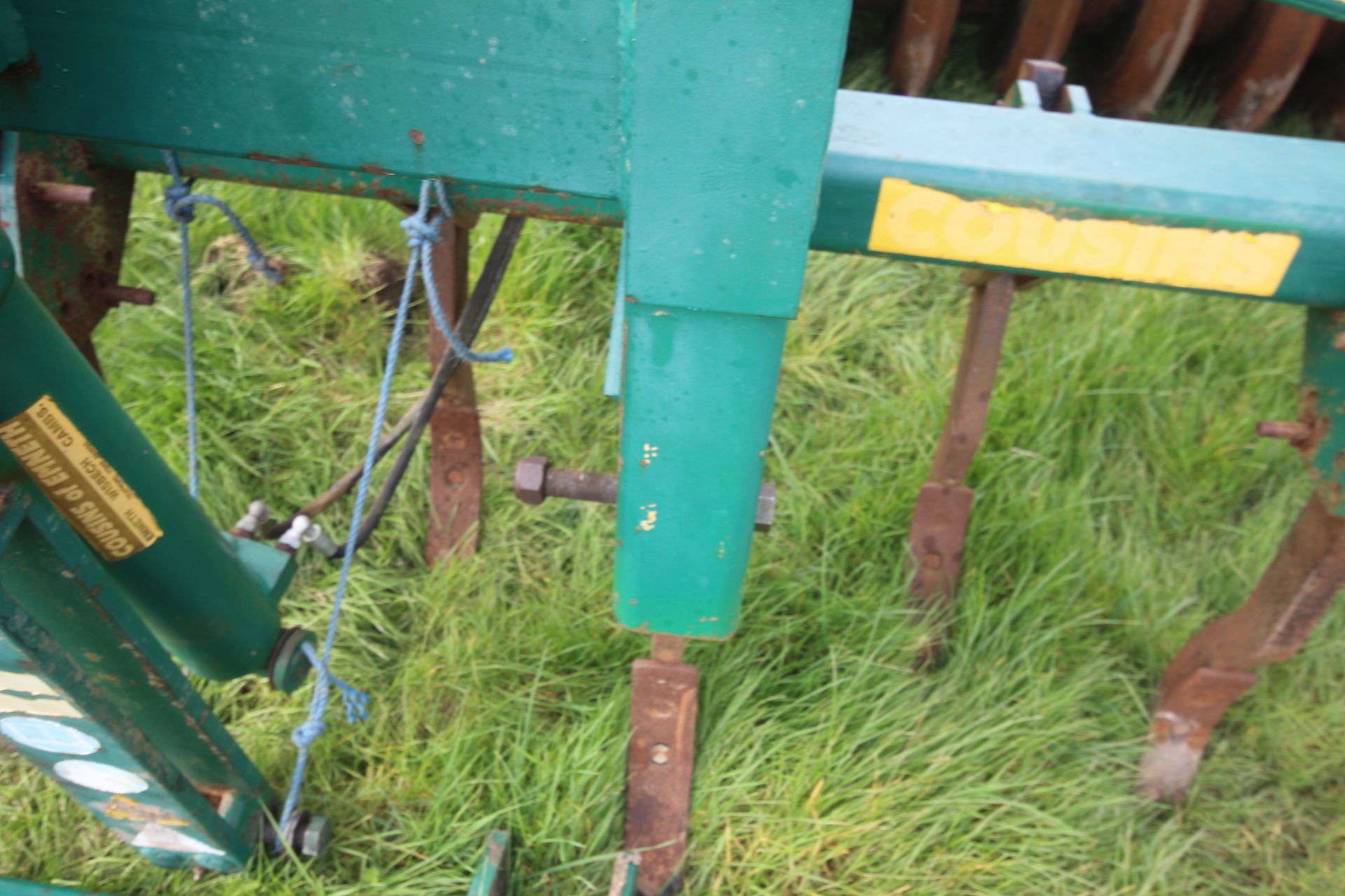 Cousins Type 28 3.4m trailed double press. With DD style rings and leading tines. From a local - Bild 10 aus 31