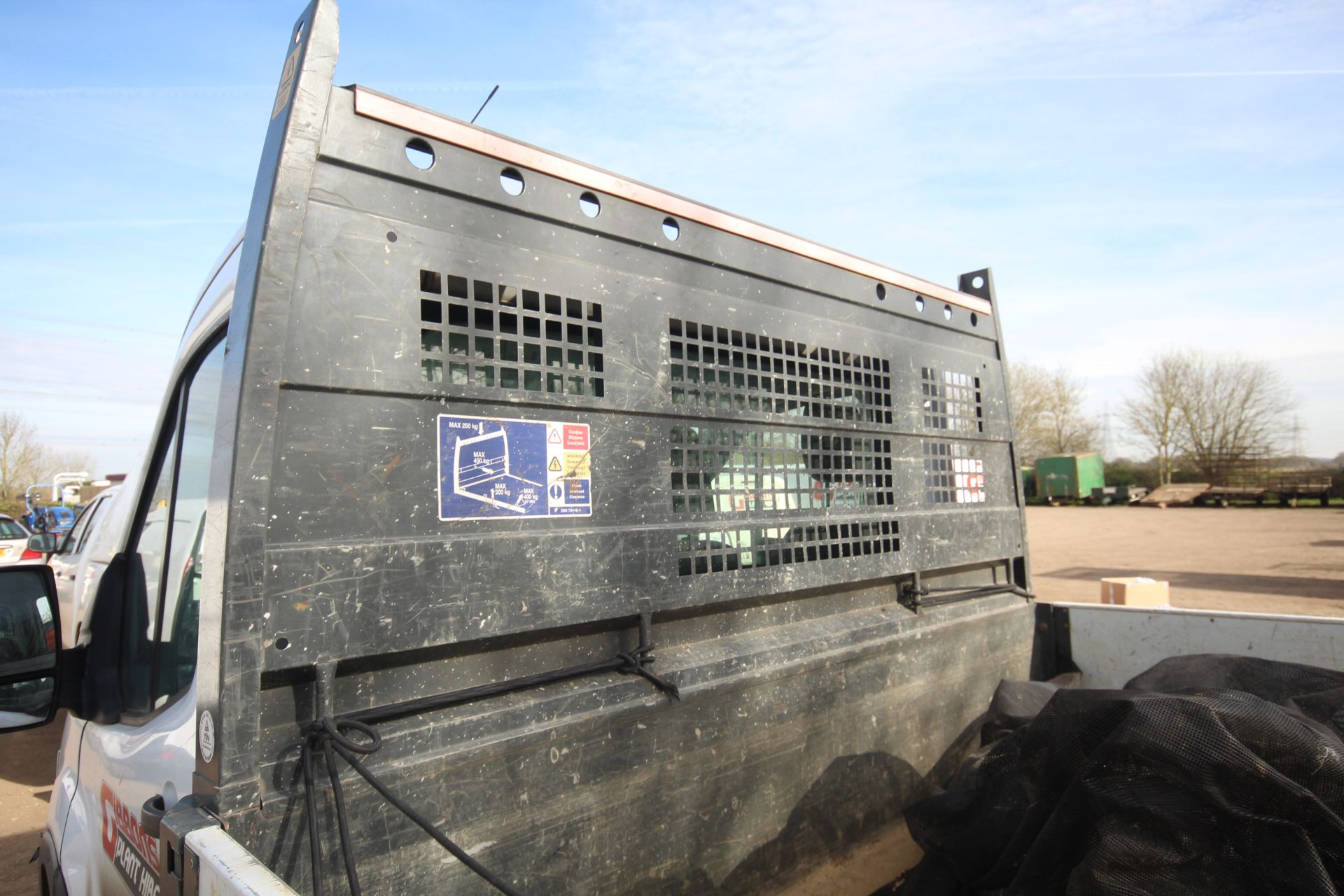 Ford Transit 350 2L diesel manual drop-side tipper. Registration AY18 NSU. Date of first - Image 27 of 64