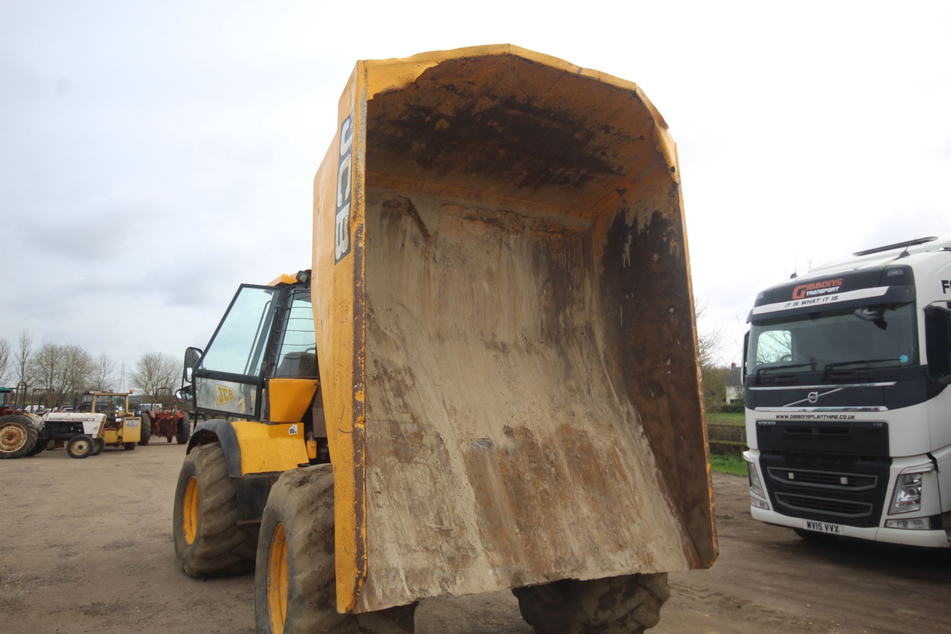 JCB 714 14T 4WD dumper. 2006. 6,088 hours. Serial number SLP714AT6EO830370. Owned from new. Key - Bild 97 aus 108