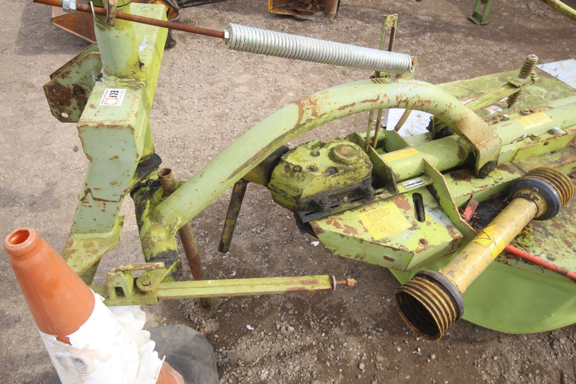 Claas drum mower. - Image 3 of 13