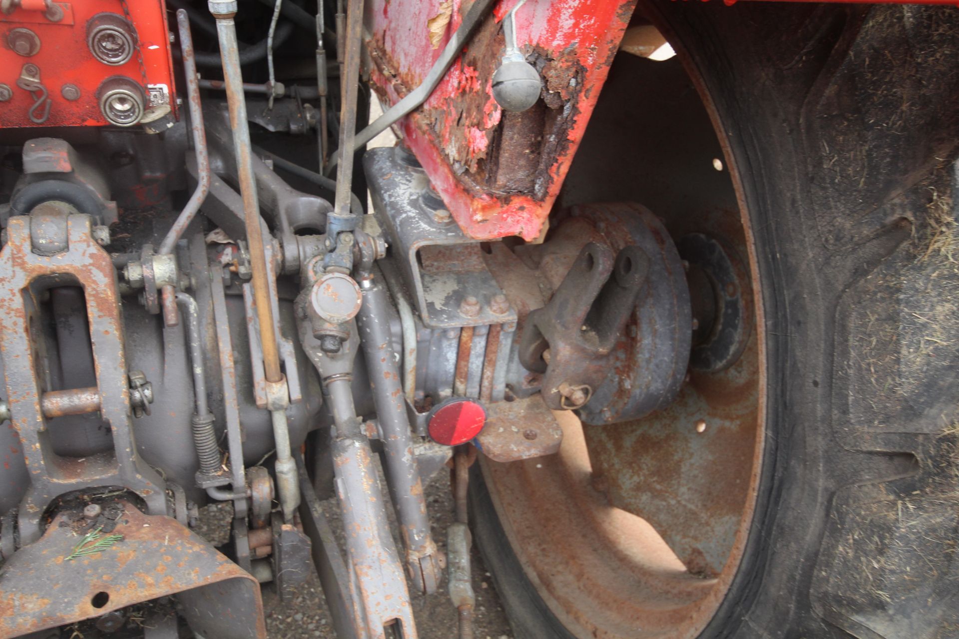 Massey Ferguson 698 4WD tractor. Registration DVF 568Y. Date of first registration 04/01/1983. 6,591 - Image 25 of 58