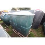 1,100L oil tank. V