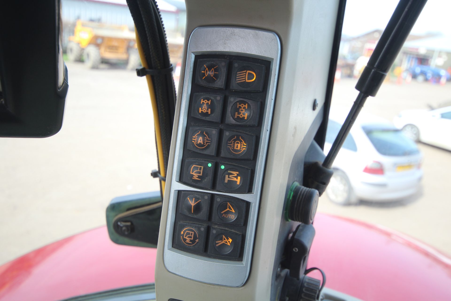 Massey Ferguson 8737 4WD tractor. Registration AY17 AVG. Date of first registration 14/03/2017. 4, - Image 94 of 104