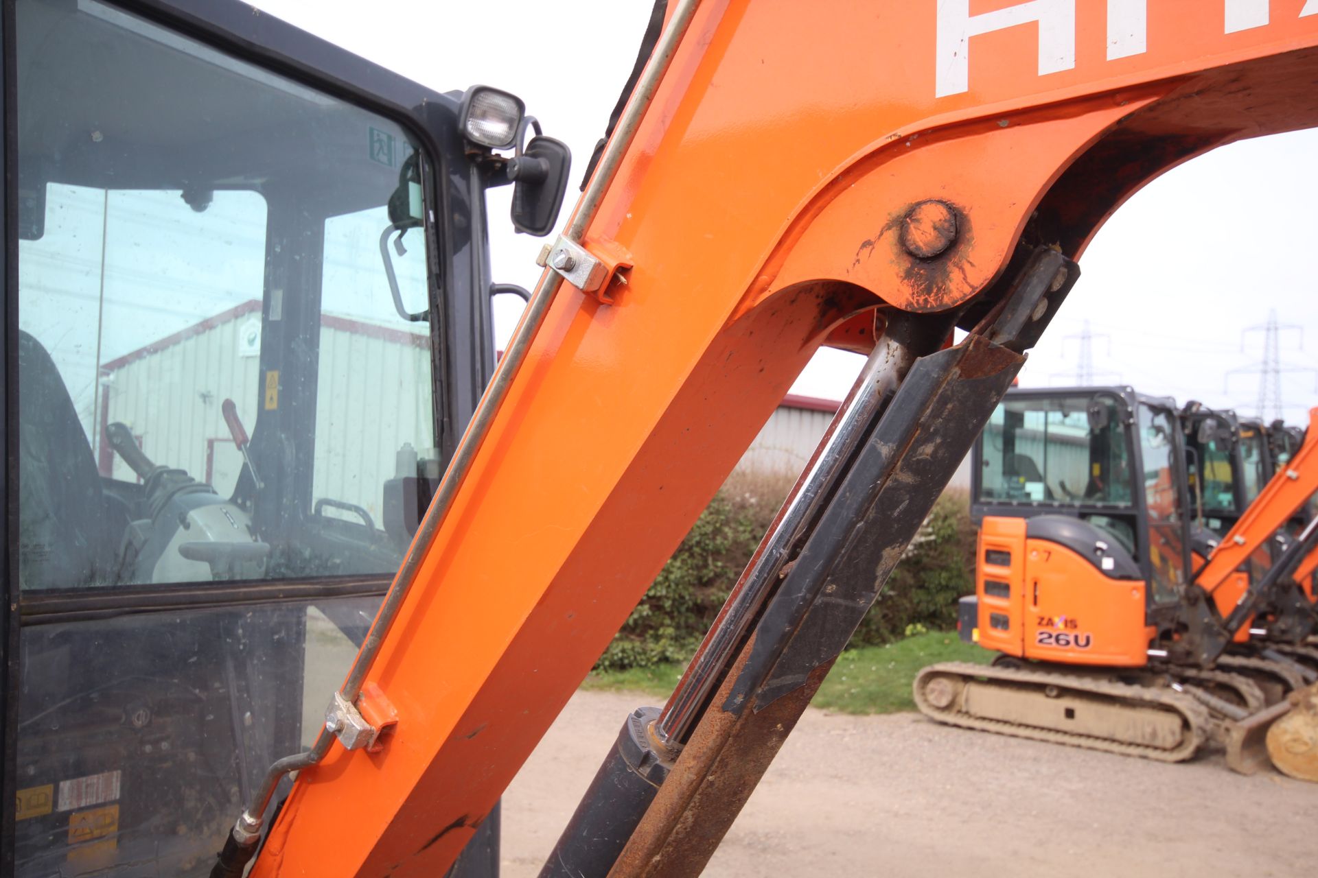 Hitachi Z-Axis 26U-5A 2.6T rubber track excavator. 2019. 2,120 hours. Serial number HCM - Image 12 of 61