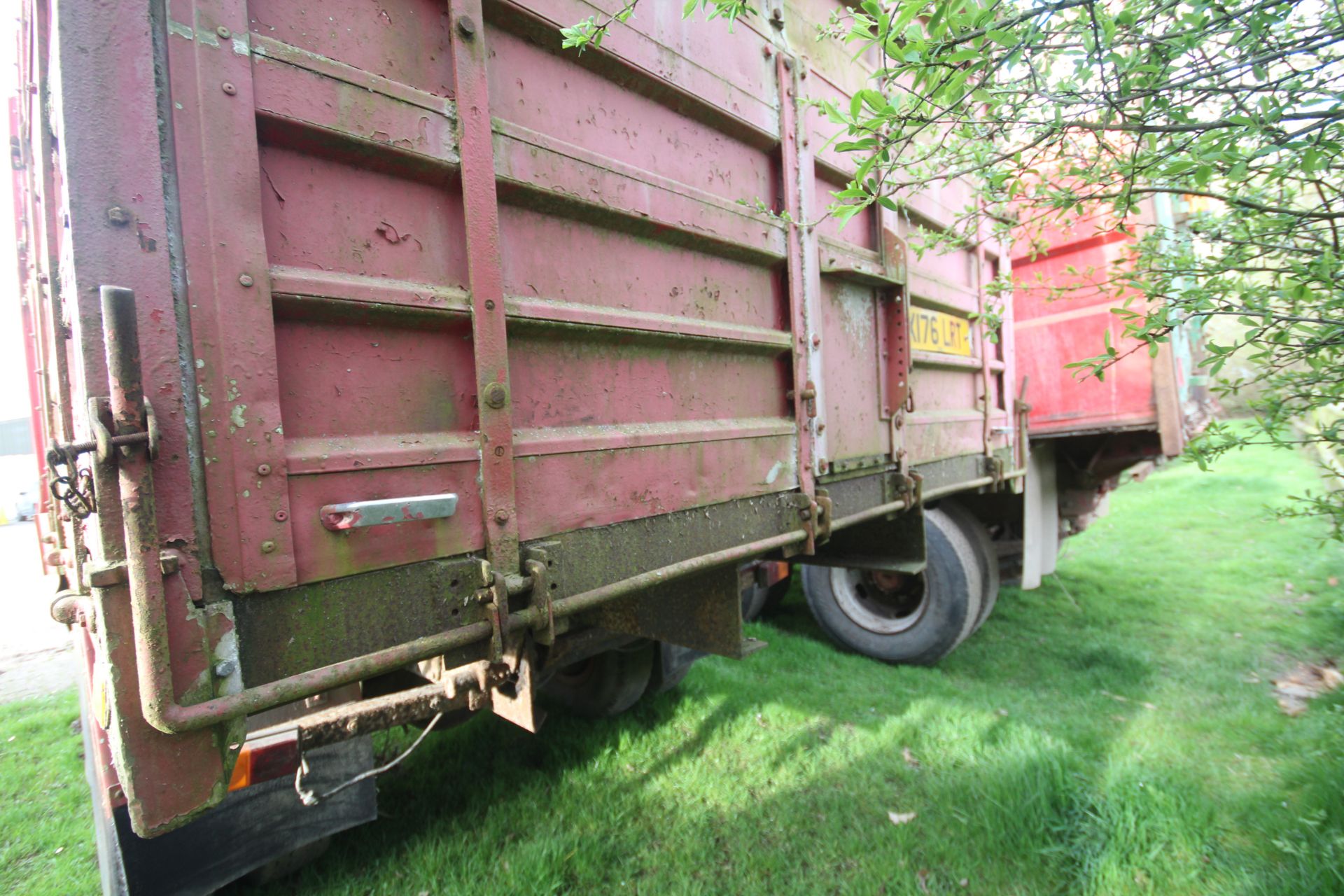 18T twin axle lorry conversion tipping trailer. With aluminium body. V - Image 20 of 28