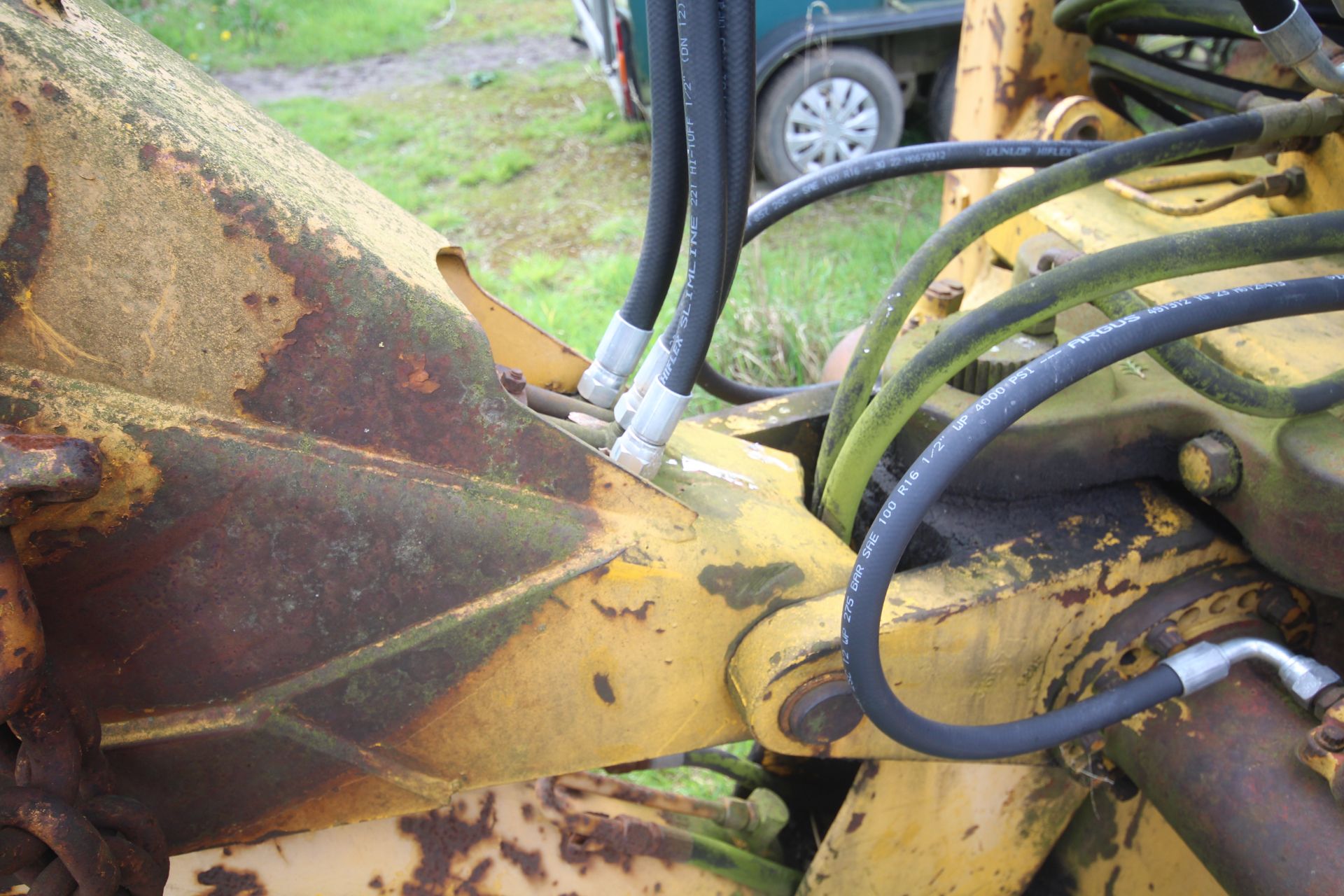 International Harvester 260A 2WD backhoe loader. Registration CWJ 891T (no paperwork). Date of first - Bild 37 aus 104