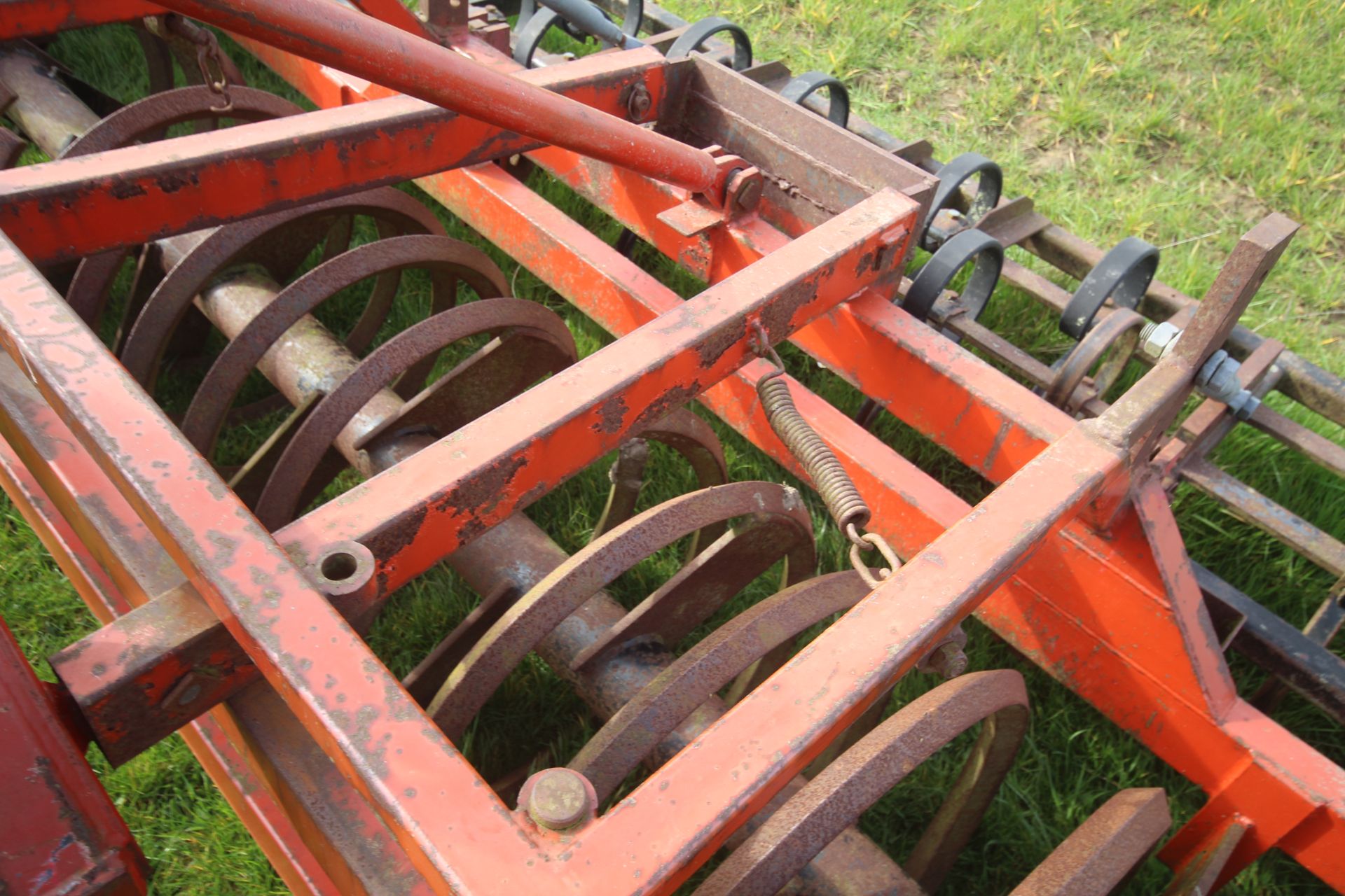 FarmForce 3m front mounted Flexicoil press. With leading tines. From a local Deceased estate. - Bild 4 aus 12