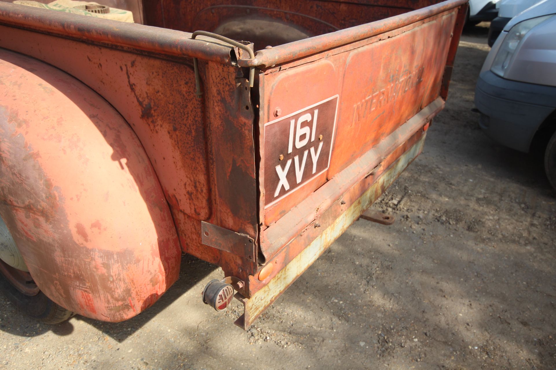 International R100 petrol pick-up. Registration 161 XVY. 1954. Vendor reports a lot of - Image 22 of 54