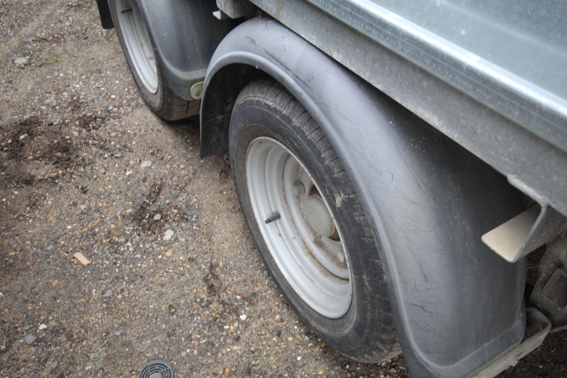 Ifor Williams 2CB LM147 B2 14ft twin axle beavertail trailer. With drop sides and alloy ramps. Key - Image 8 of 35