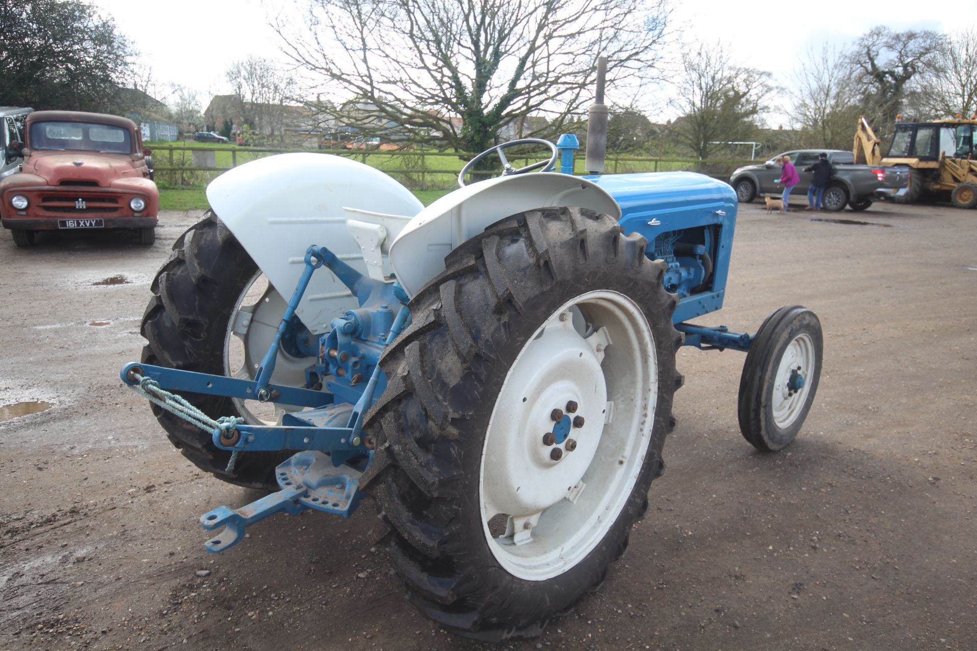 Fordson New Performance Super Major 2WD tractor. 12.4-36 rear wheels and tyres @ 99%. Key held. - Image 3 of 47