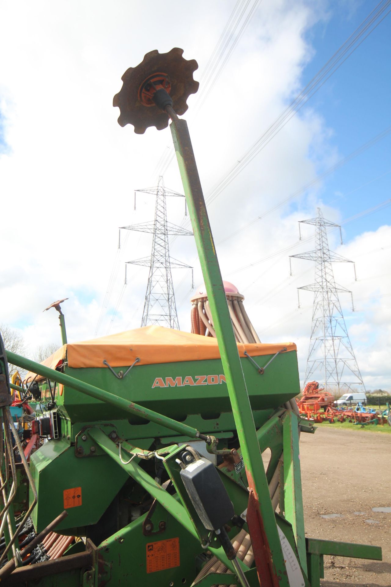 Amazone KE403 4m combination drill. 2005. With disc coulters, pre-em and tramlime. Manual, Control - Image 34 of 44