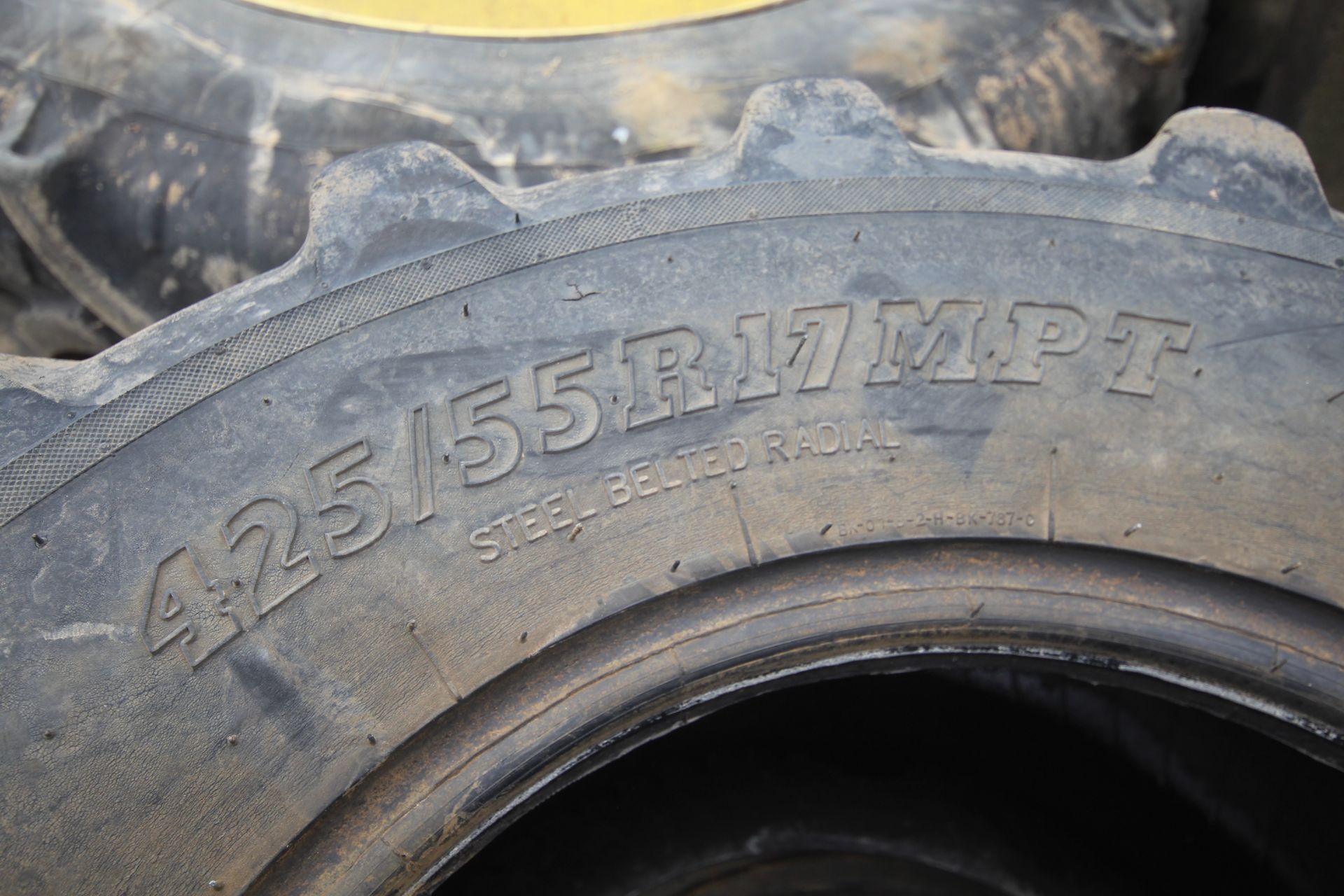 Pair of 425/55R17 tyres. V - Image 3 of 3