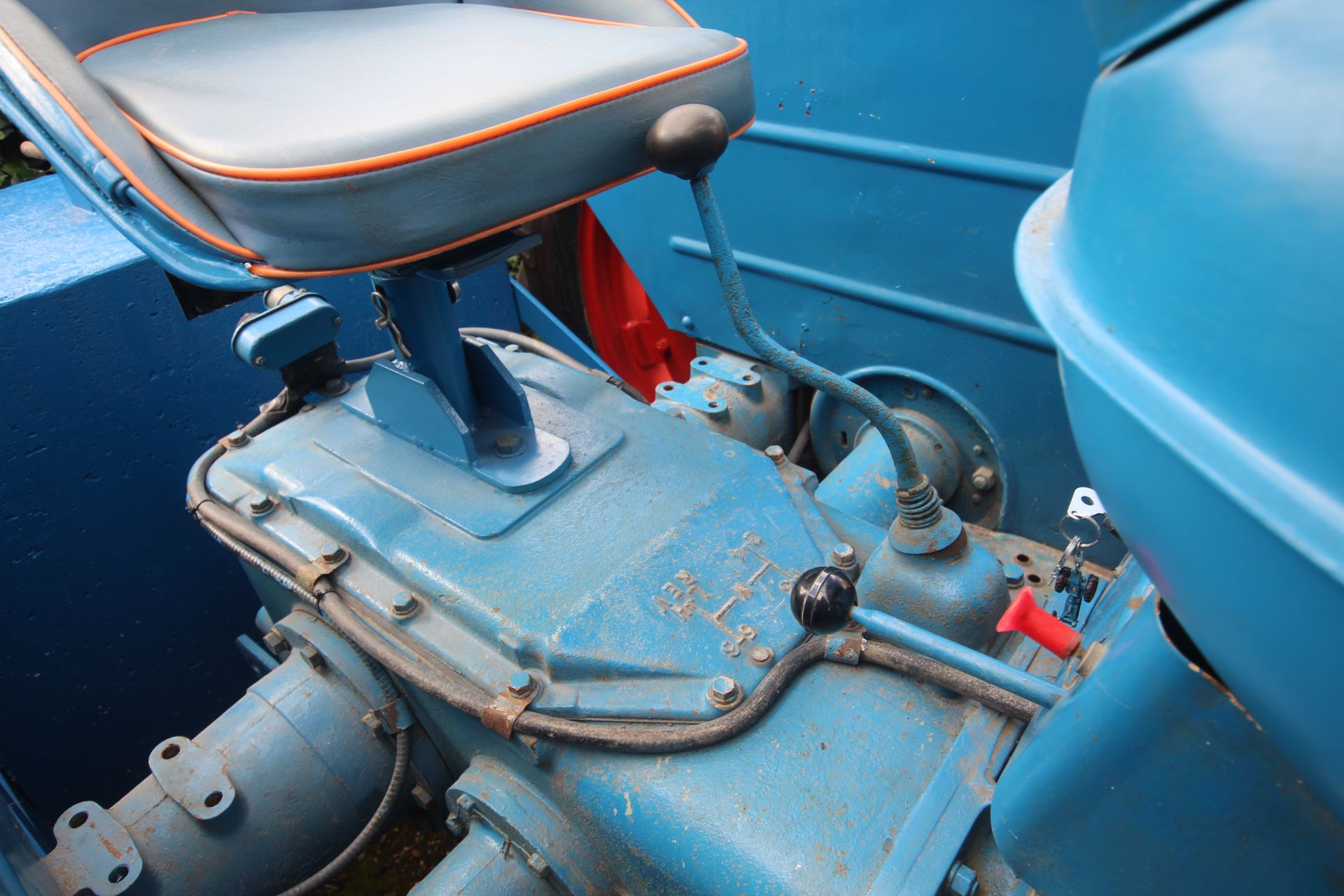 Fordson Power Major 2WD tractor. Registration 708 GUR (no paperwork). 12.4-36 rear wheels and - Image 31 of 54