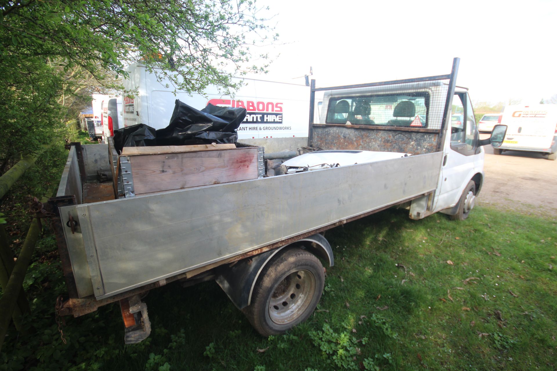 Ford Transit 350 2.4L diesel manual drop side tipper. Registration AD60 YML. Date of first - Image 4 of 35