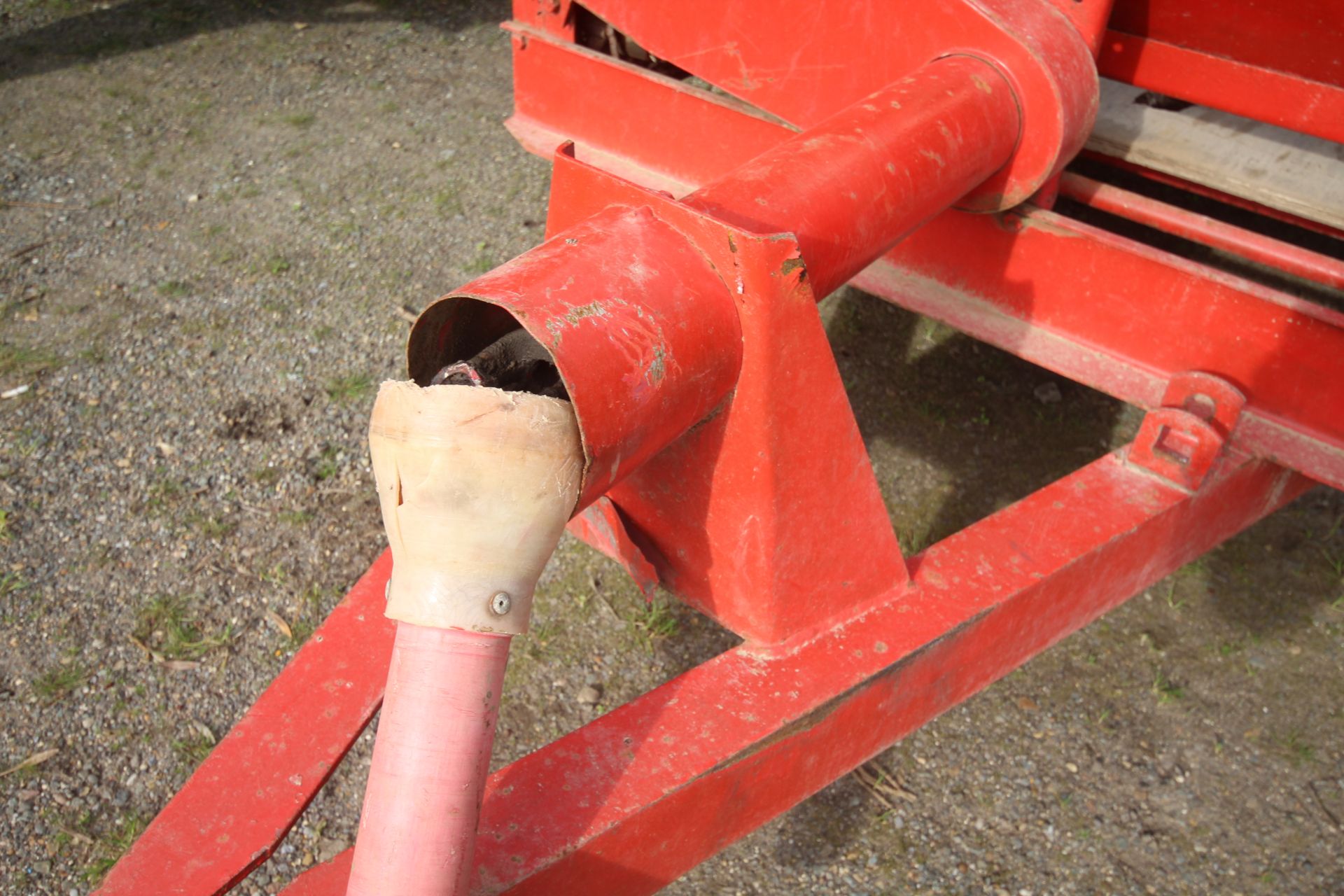 Massey Ferguson single axle muck spreader. V - Image 6 of 14