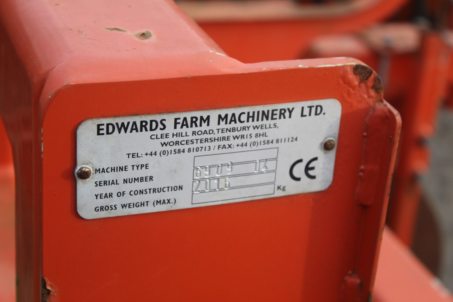 Edwards Farm Machinery single bed poly layer. 2016. Owned from new. V - Bild 18 aus 18