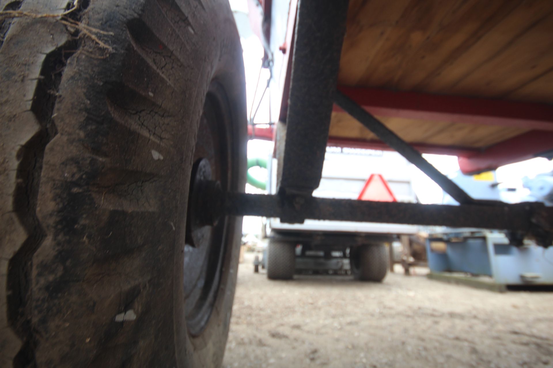 Tumbrel. With tractor drawbar. - Image 13 of 30