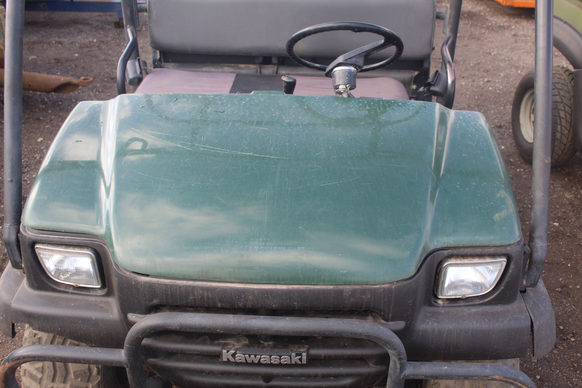 Kawasaki 2010 Mule. 2007. 2,408 hours. Key held. V - Image 5 of 45