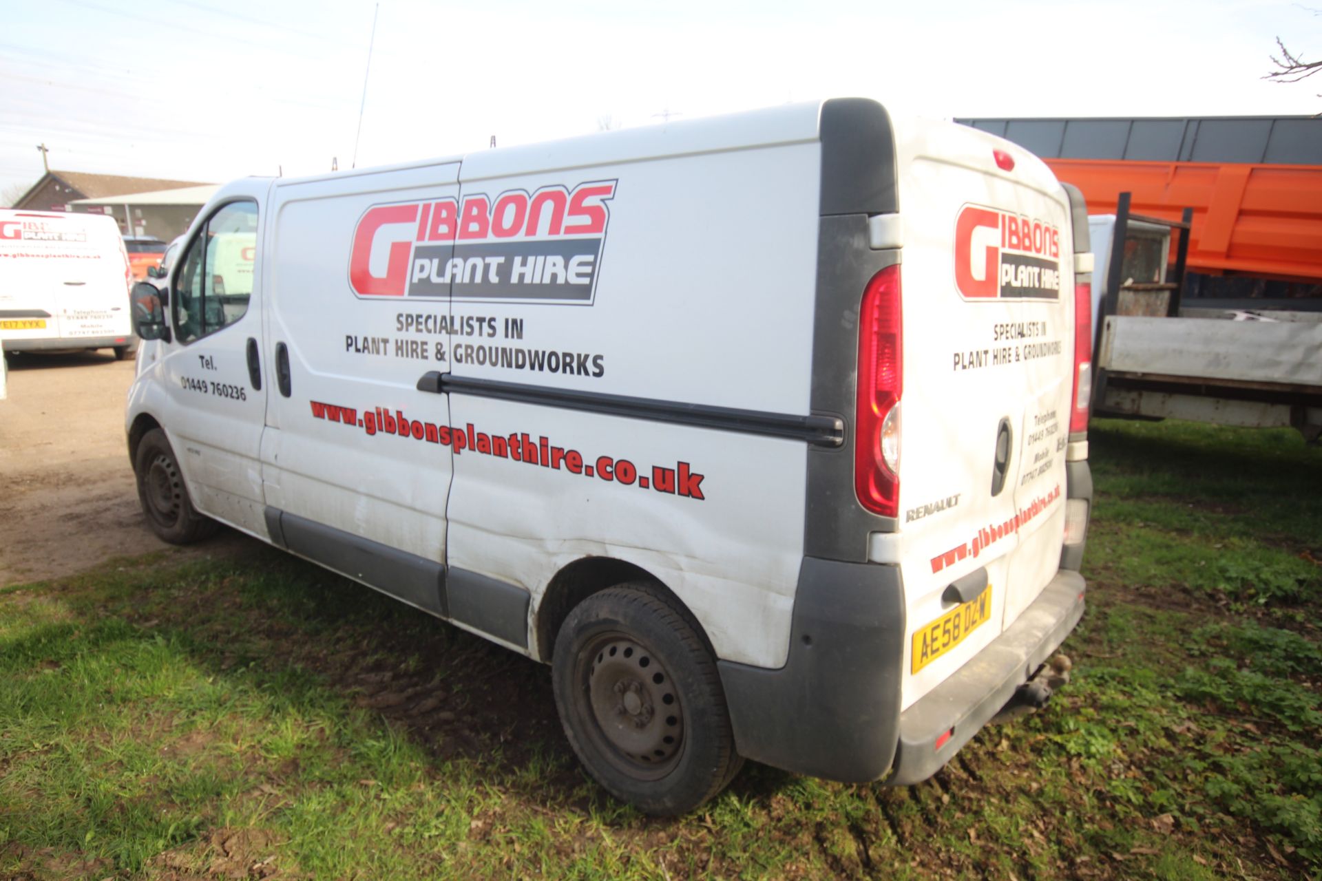 Renault Traffic 2700 2L diesel manual van. Registration AE58 DZW. Date of first registration 22/09/ - Image 3 of 50