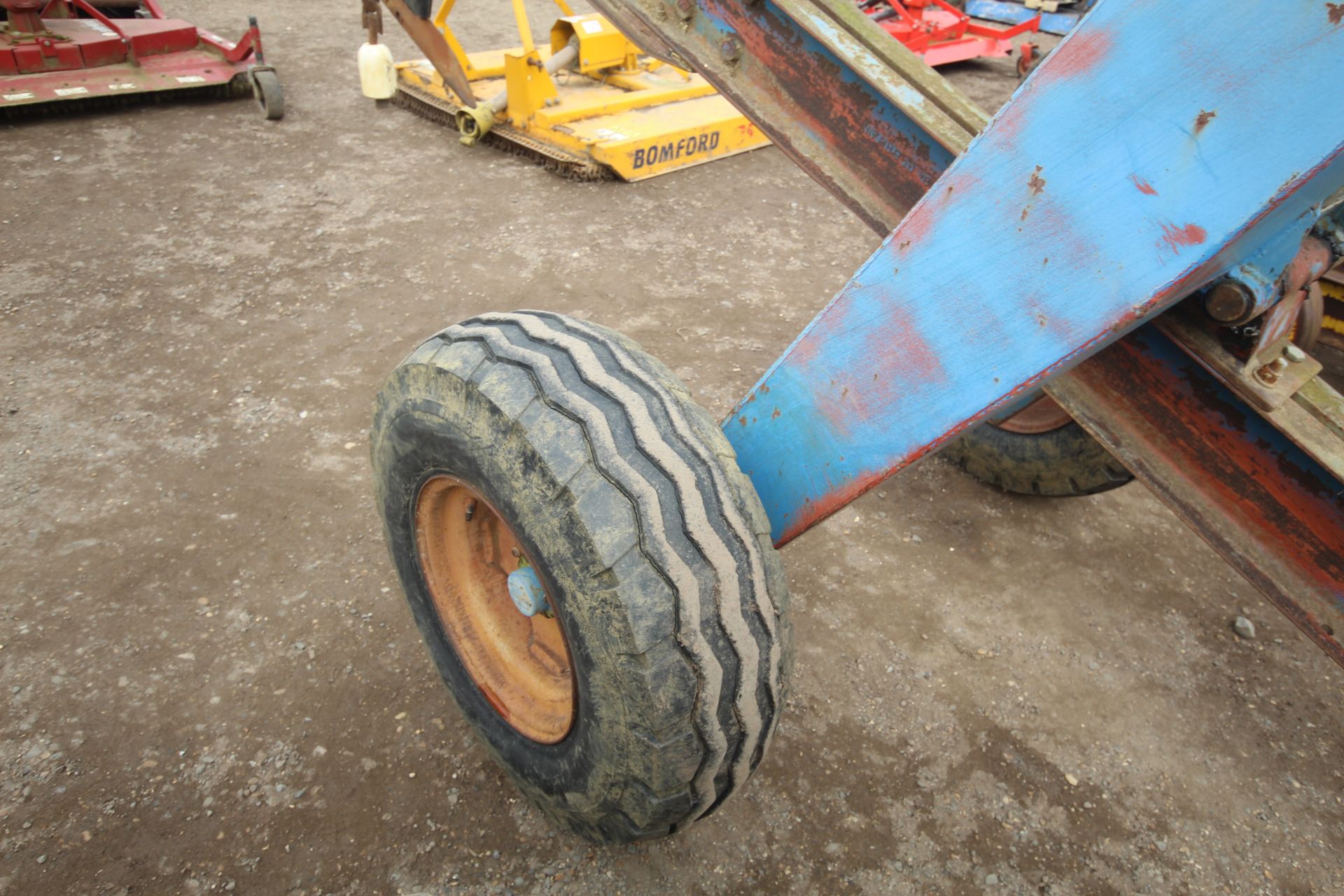 Miles single leg trailed mole plough. V - Image 7 of 20