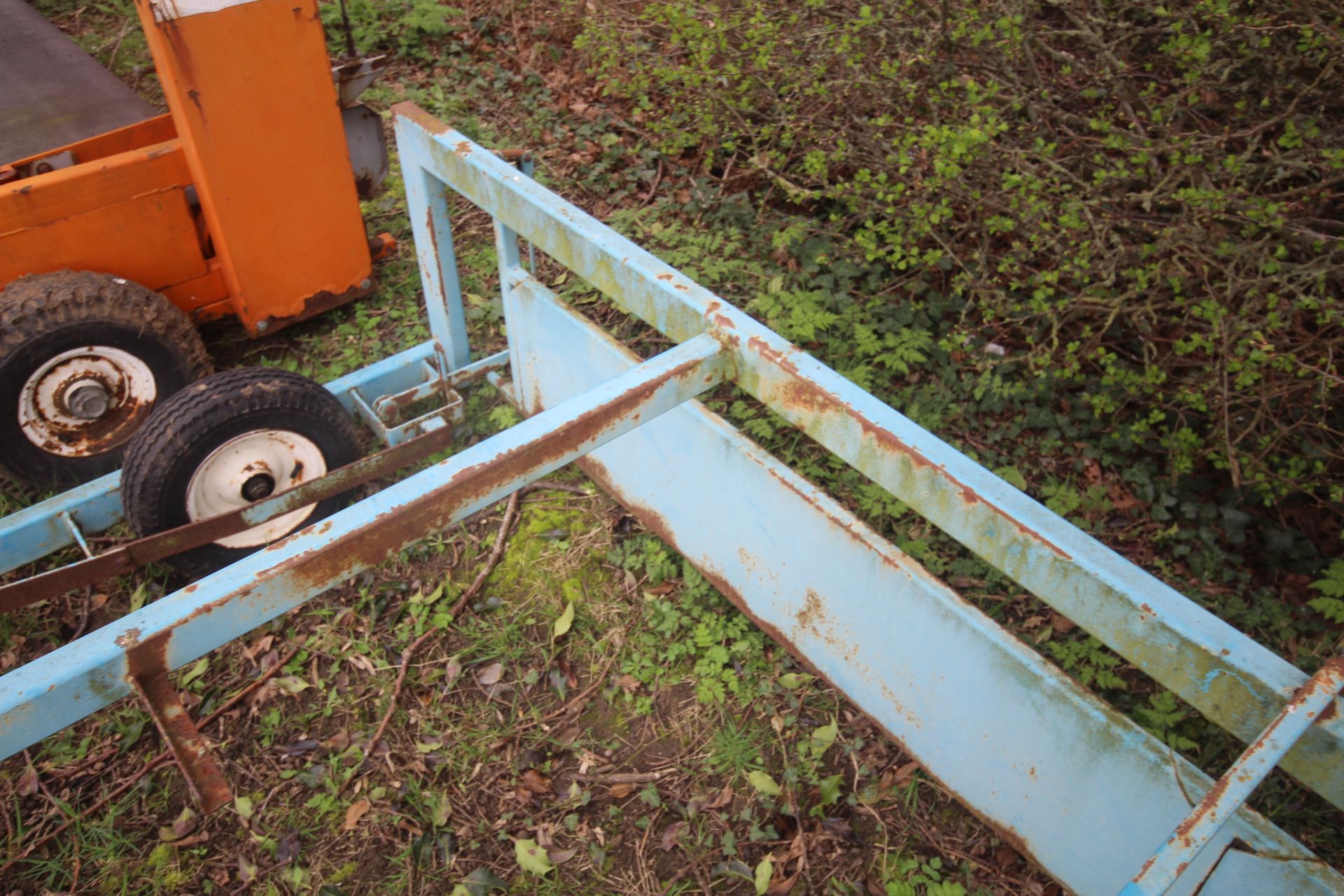 Cooks flat 8 bale sledge. - Image 11 of 15