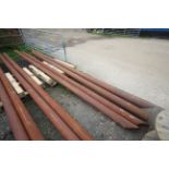 2x lengths of heavy duty steel tube.