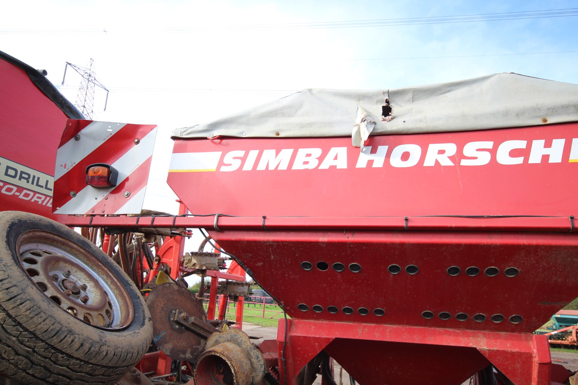 Horsch CO4 4m tine drill. With tramline, control box, various spares and manuals. V. - Bild 24 aus 54