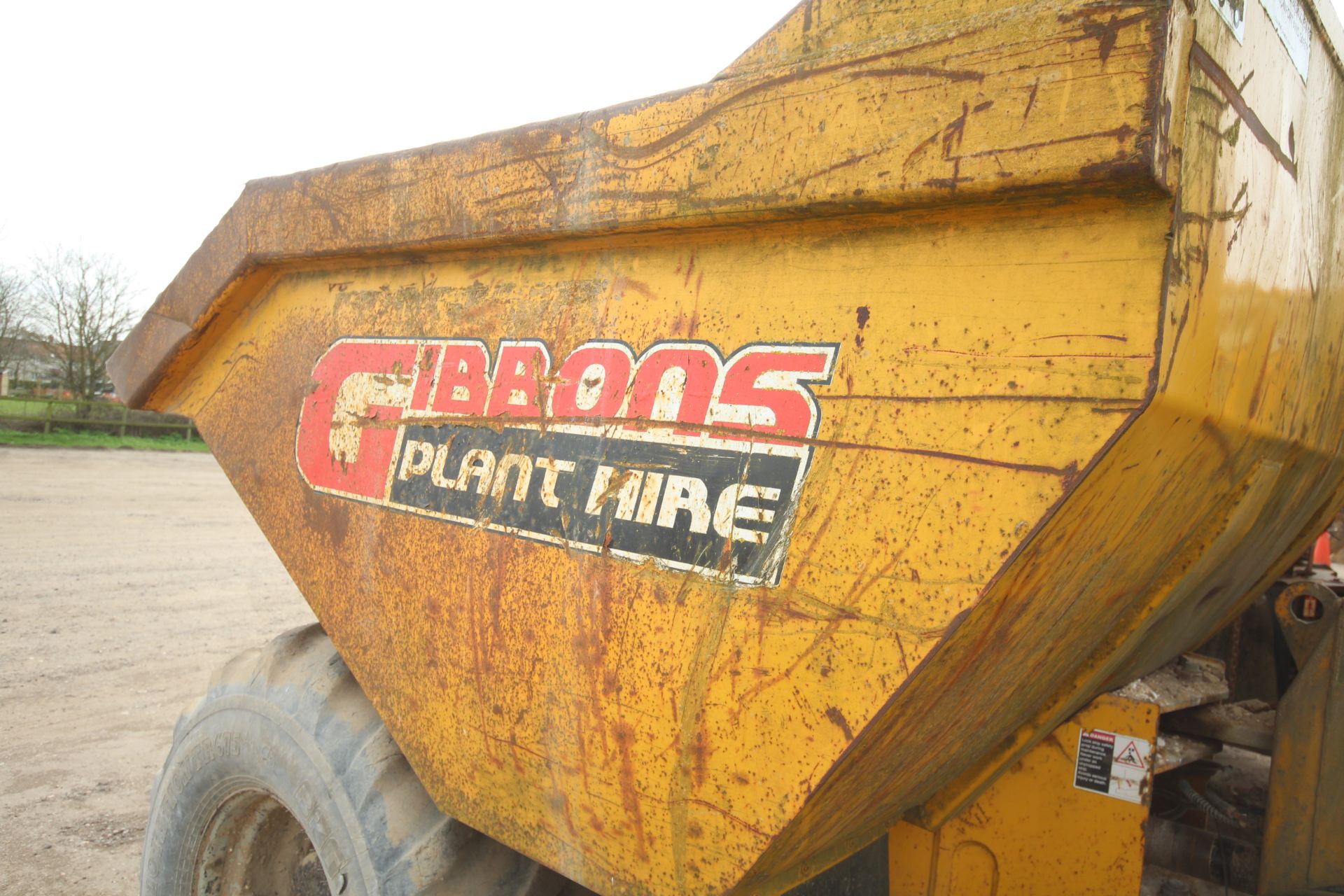Thwaites 9T 4WD dumper. 2005. Unknown hours. Serial number SLCM39022507A6719. 500/60-22.5 wheel - Image 21 of 32
