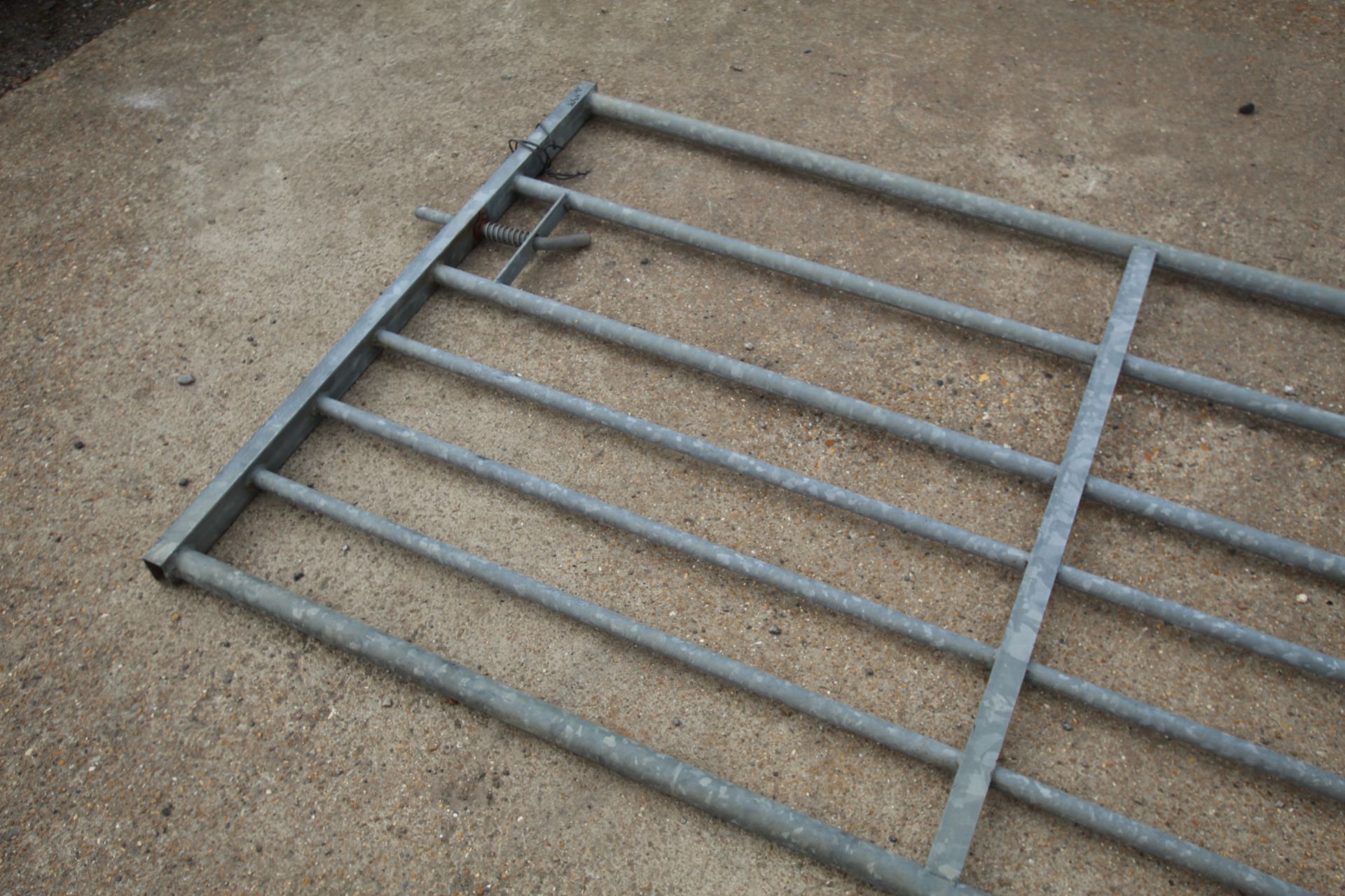 10ft galvanised gate. - Bild 2 aus 5