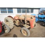 Massey Ferguson 35 23C 4cyl diesel 2WD tractor. Registration 260 ABJ. Date of first registration