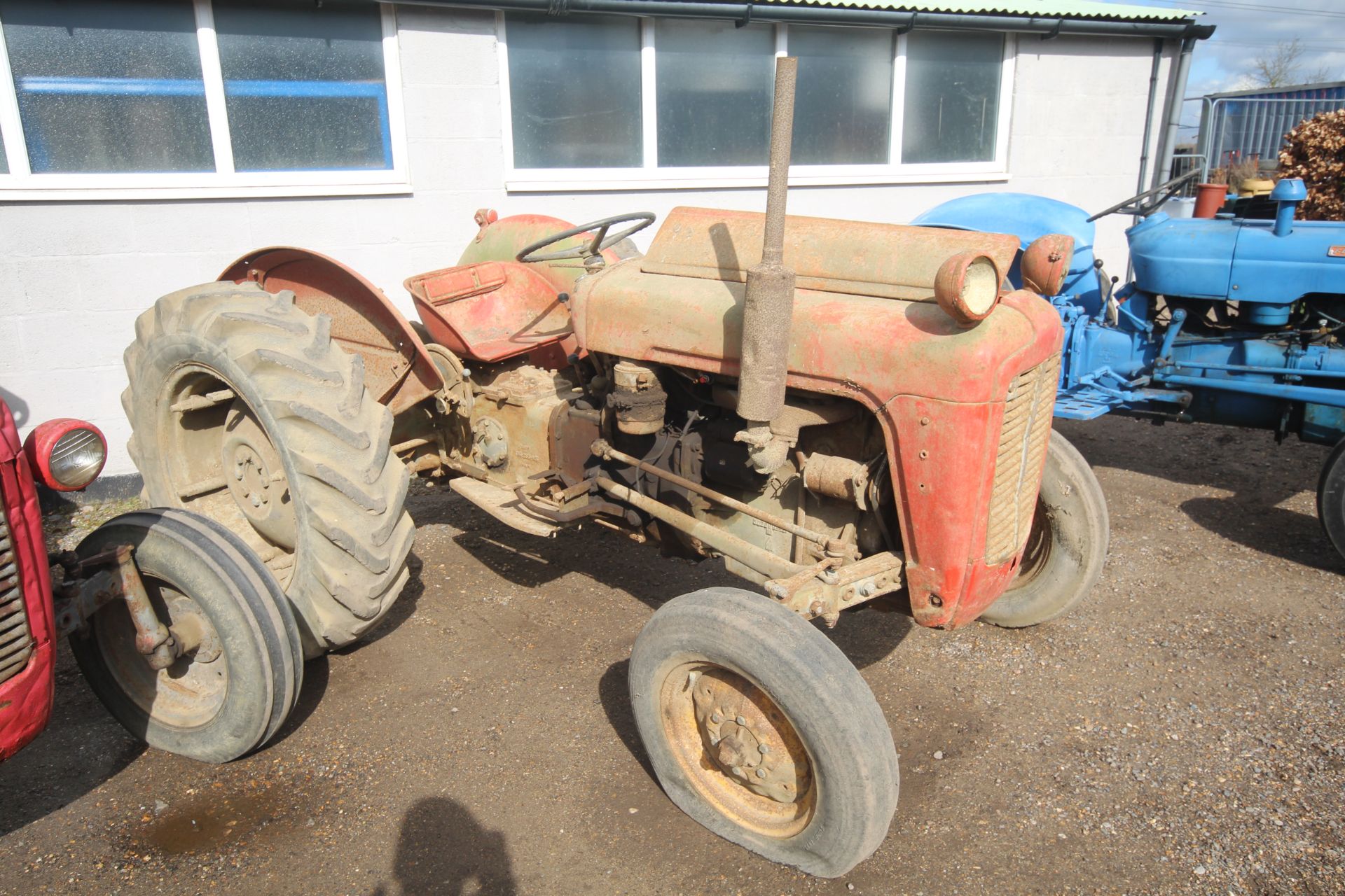 Massey Ferguson 35 23C 4cyl diesel 2WD tractor. Registration 260 ABJ. Date of first registration