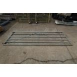 11ft galvanised gate.