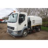 Leyland DAF FA LF45.160 7.5T LHD 4x2 sweeper. Registration CN60 CAV. Date of first registration 12/