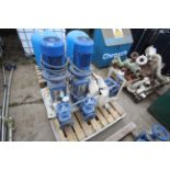 2x pumps, valves etc. V