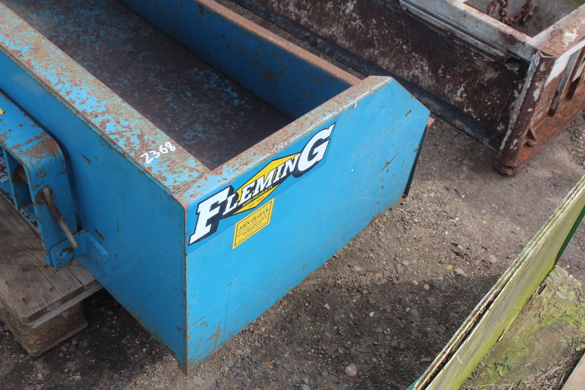 Fleming tipping transport box. V - Image 5 of 11