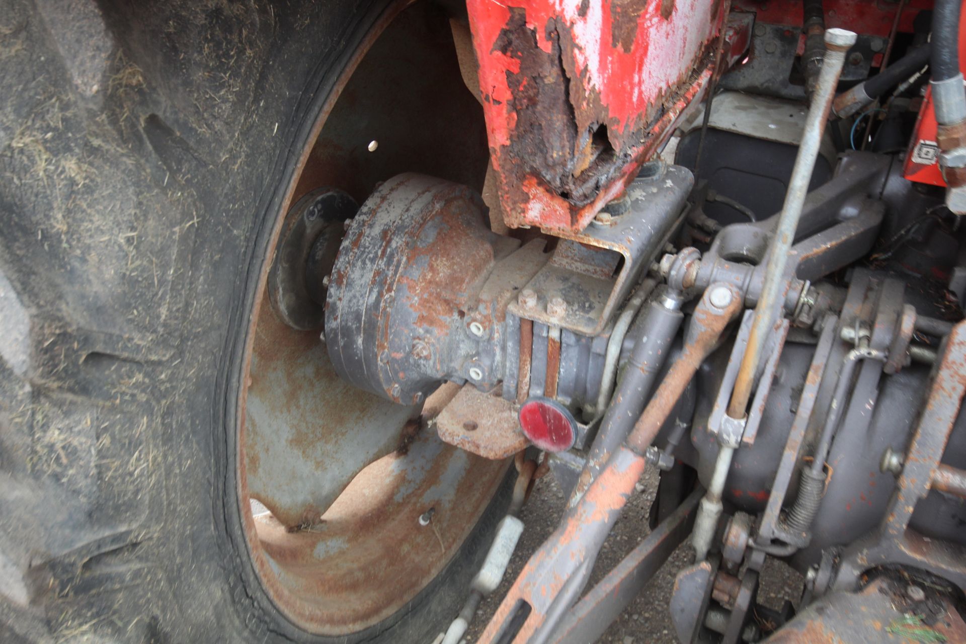 Massey Ferguson 698 4WD tractor. Registration DVF 568Y. Date of first registration 04/01/1983. 6,591 - Image 23 of 58