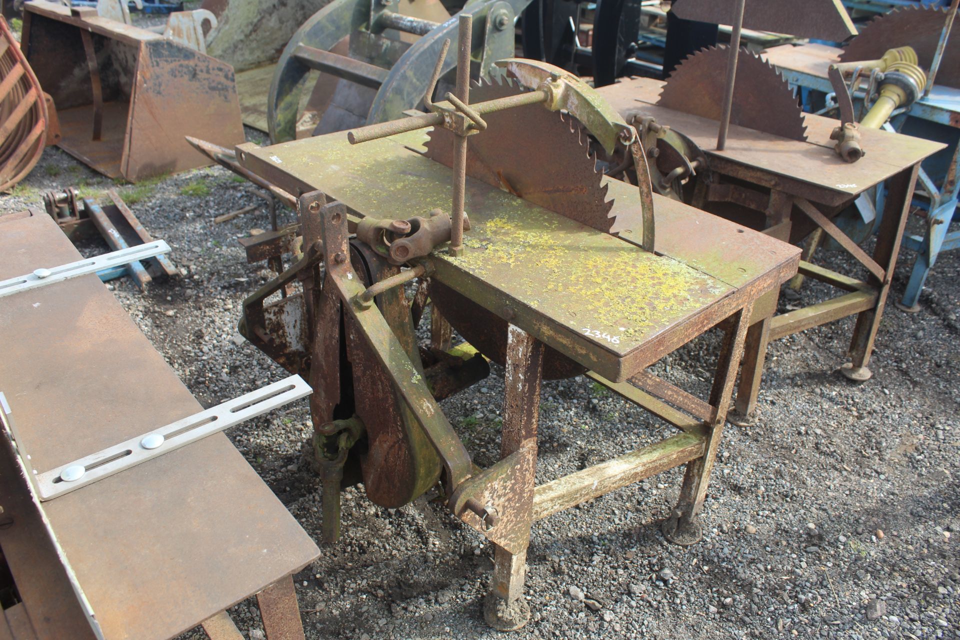 Dening of Chard saw bench.