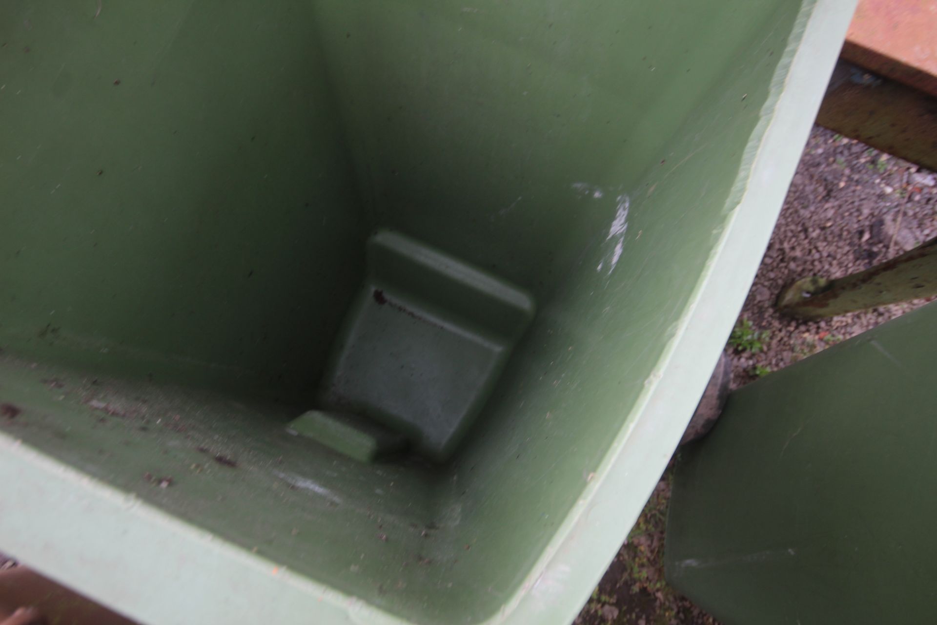 Green and brown wheelie bins. - Image 4 of 4