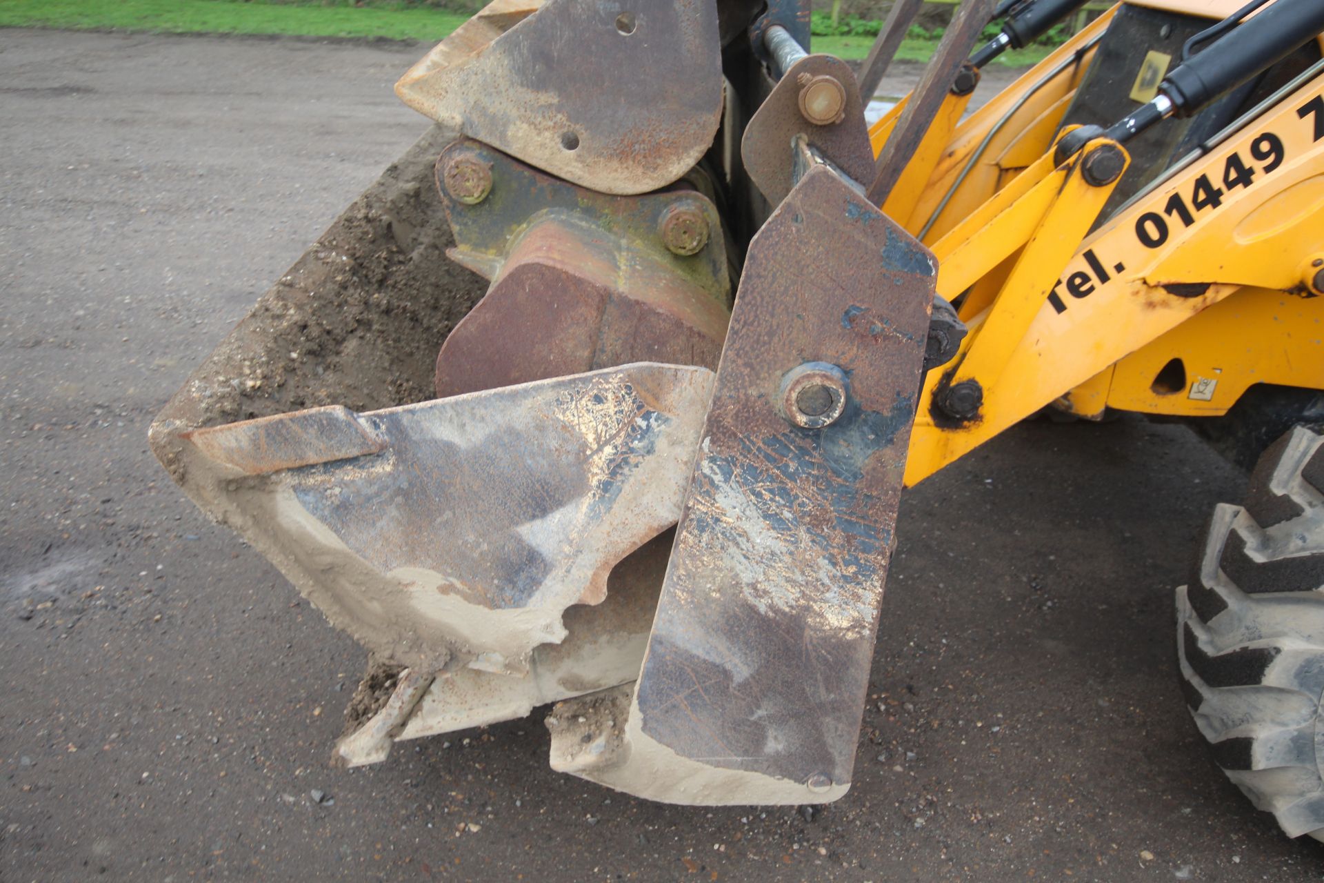 JCB P21 3CX Sitemaster backhoe loader. Registration HF59 CZV. Date of first registration 01/09/2009. - Image 13 of 76