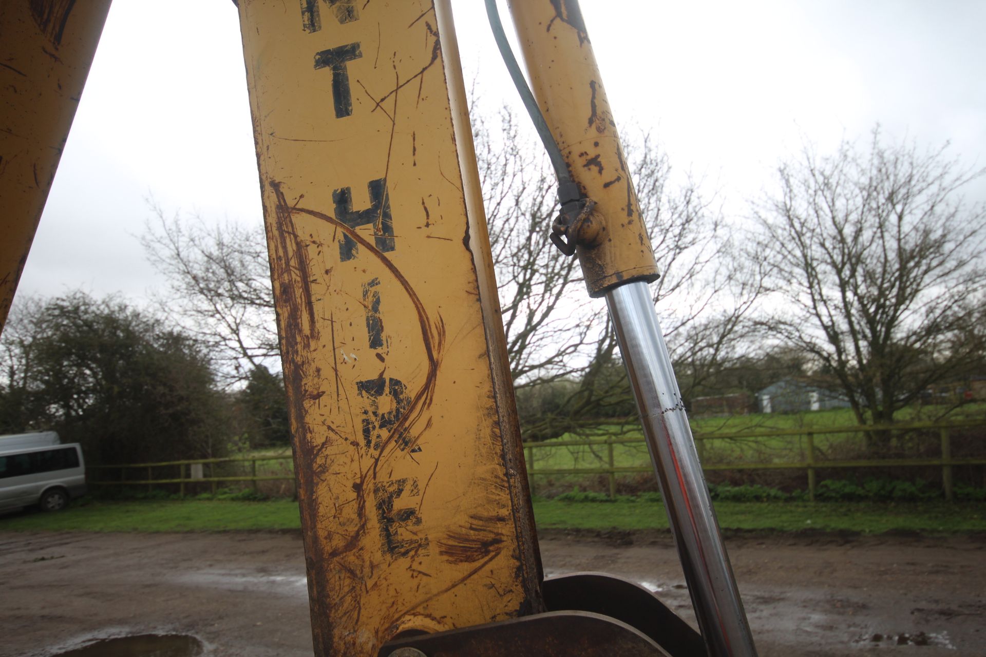 Ford 655 4WD backhoe loader. Registration F829 MVX. Date of first registration 03/10/1988. Showing - Bild 48 aus 87