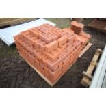 Pallet of bricks.