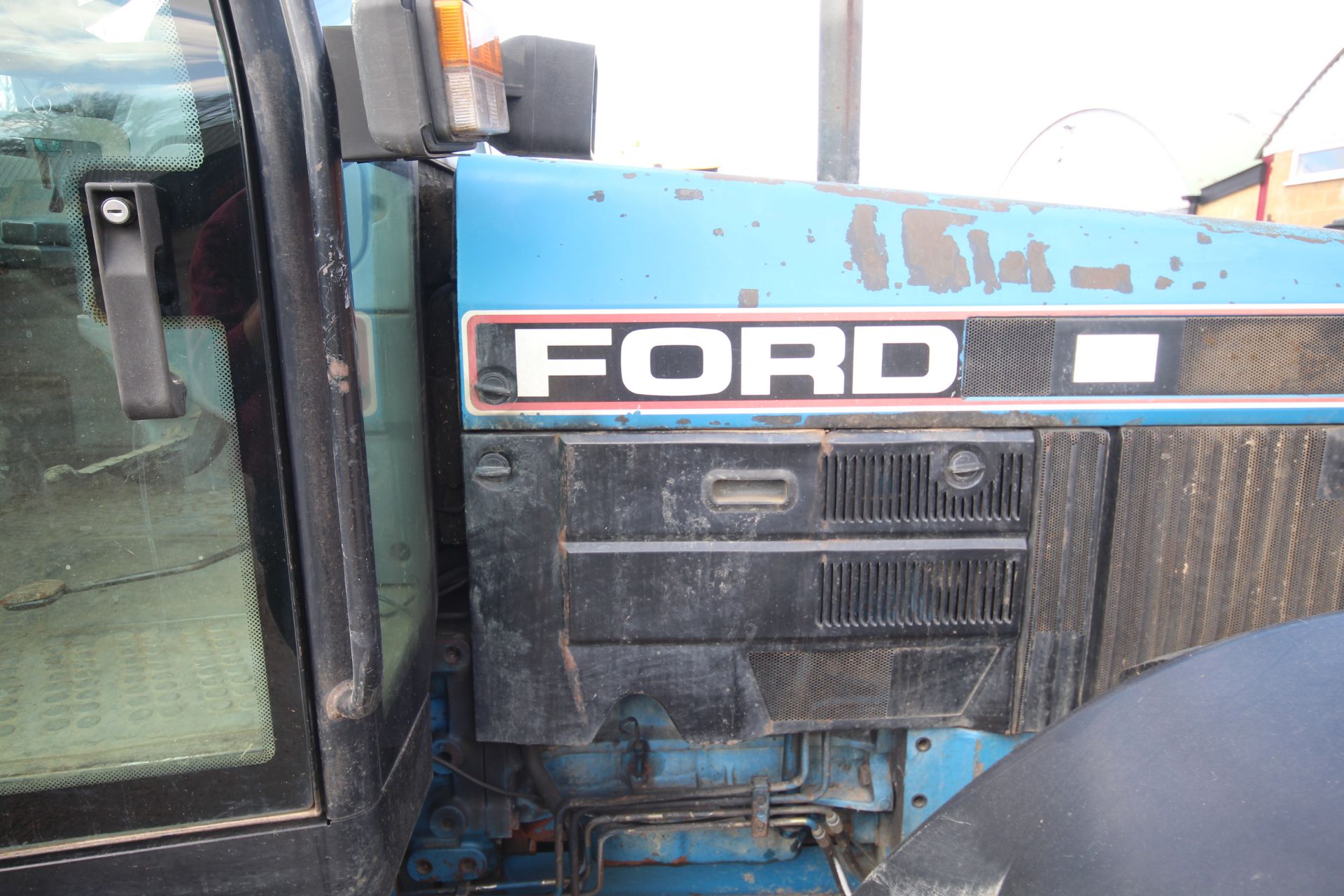 Ford 6640 Powerstar SLE 4WD tractor. Registration M622 WVW. Date of first registration 09/01/1995. - Bild 39 aus 67